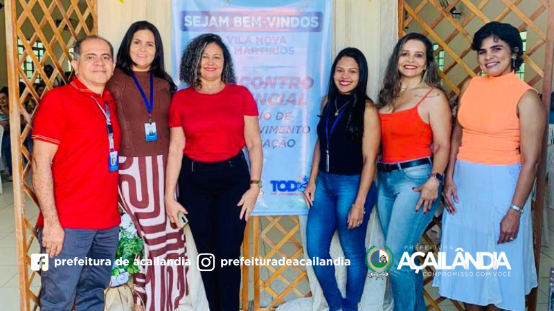 AÇAILANDIA PARTICIPA DO SEGUNDO ENCONTRO ADERA - RUMO À EDUCAÇAO INCLUSIVA, INOVADORA E EFICIENTE