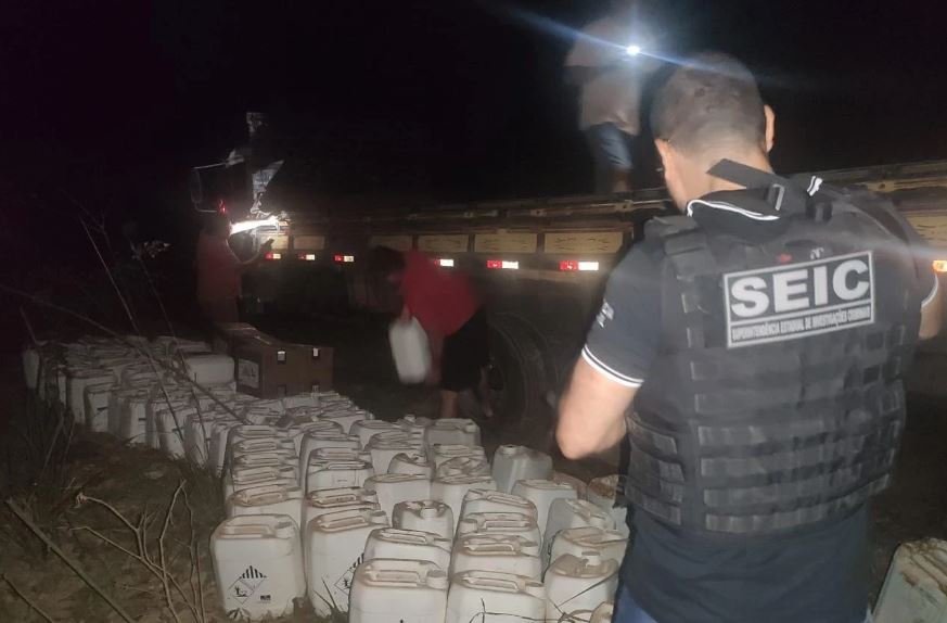Carga avaliada em R$ 900 mil roubada em Imperatriz é recuperada no Pará
