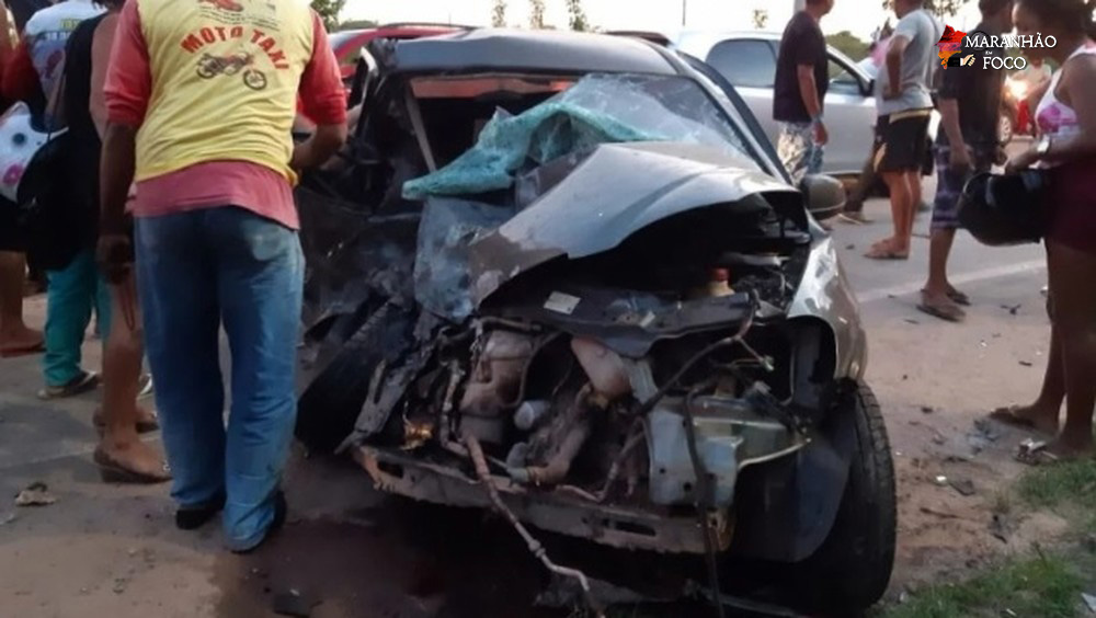 Duas pessoas morrem em colisão na MA-320 em Santa Inês