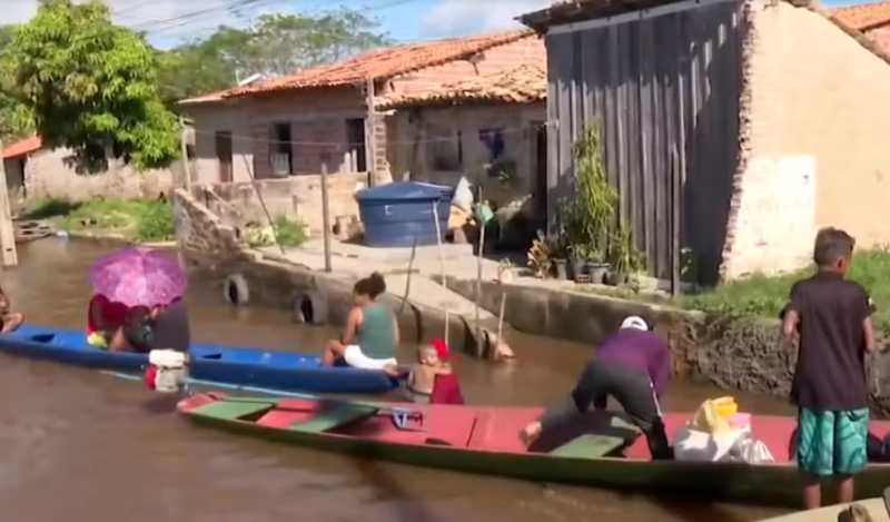 Sobe para dez o número de cidades do MA em situação de emergência por causa da cheia dos rios