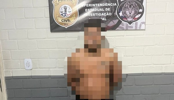 Homem é preso após assaltar instituição financeira usando farda da Polícia Militar