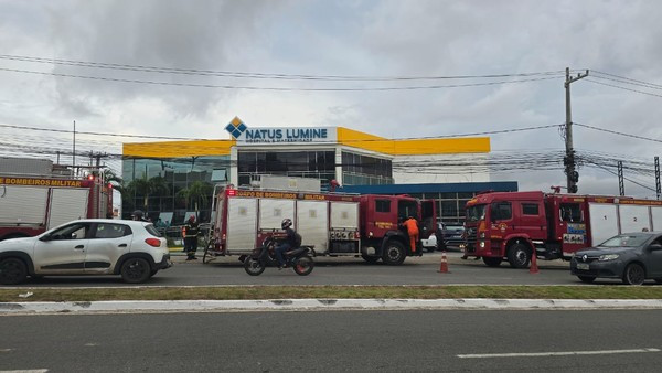 Incêndio é registrado em maternidade particular em São Luís; chamas foram controladas