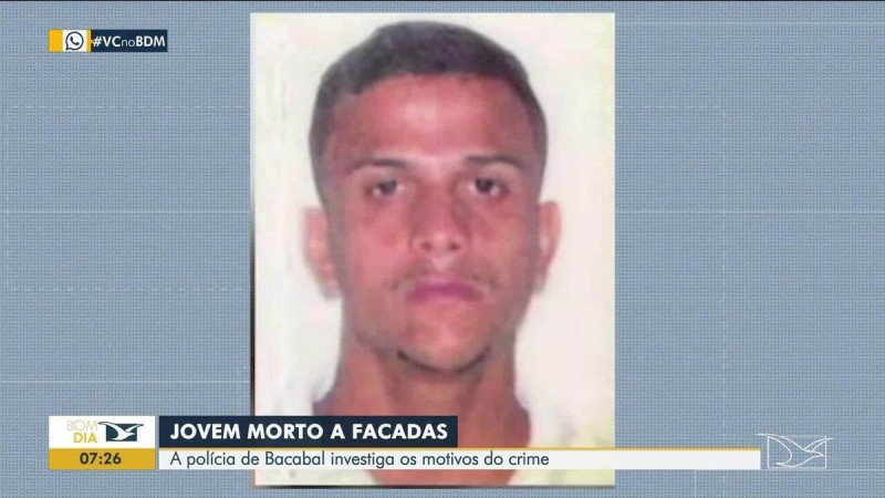 Líder de projeto de reabilitação para dependentes químicos é morto com golpe de faca no MA; suspeito foi preso