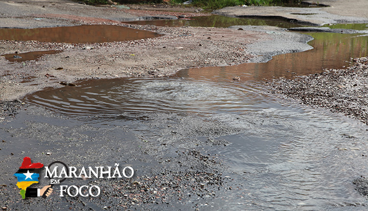 Esgoto inadequado em mais da metade dos domicílios do Maranhão
