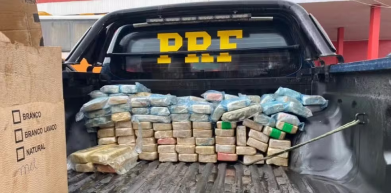 Casal é preso com mais de 200 kg de droga na BR-010 no Maranhão