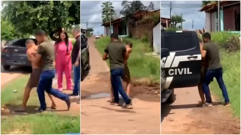  Idoso é preso por abuso sexual ao ser flagrado com criança de dois anos em Peritoró; testemunha filmou crime
