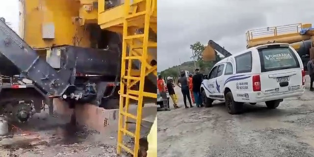 Funcionário de usina de asfalto morre ao cair dentro de triturador de pedras em Santa Luzia, no MA