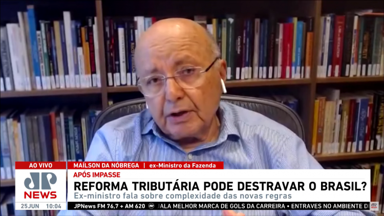 ‘Brasil tem condições de aprovar o melhor IVA do mundo’, diz Maílson da Nóbrega