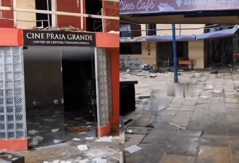 Vândalos arrombam Centro Odylo Costa Filho em São Luís; este é o segundo caso em 10 dias