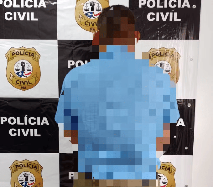 Ajudante de pedreiro é preso suspeito de estuprar e roubar mulher em parada de ônibus no interior do MA