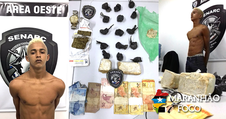 SENARC prende traficante no bairro São Francisco em São Luís