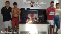Polícia Militar prende bandidos que roubaram e agrediram família em Açailândia