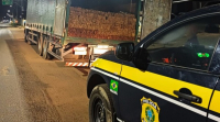 Motorista é detido por transportar mais de 21m² de madeira ilegal em rodovia do MA