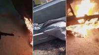 Jovem é assassinado com 30 tiros e corpo é incendiado em via pública, no MA