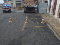 SMTT retira cones usados para reserva de vagas de estacionamento em espaços públicos de São Luís