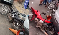 Carro desgovernado invade calçada e atinge loja no Maranhão 