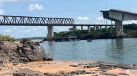 Qualidade da água do rio Tocantins segue sem indicar alterações após desabamento da ponte entre MA e TO, afirma ANA