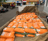 Mais de 170 fardos de sementes falsificadas são apreendidas em Caxias, no MA