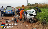 Grave acidente deixa duas pessoas mortas na  BR-010, próximo à Açailândia