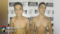 Polícia prende dupla acusada de vários assaltos na noite deste domingo (25/06), em Açailândia
