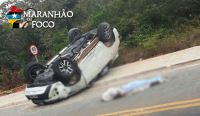 Acidente de carro deixa uma pessoa morta na MA-202