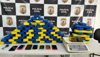Operação policial apreende 100 kg de maconha dentro de chácara no MA