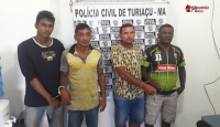 Quatro homens são presos em flagrante durante blitz no MA