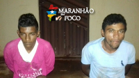 PM captura dupla suspeita de fazer assaltos usando máscara de Frankenstein em Açailândia