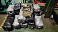 PF incinera meia tonelada de cocaína apreendida em navio no Porto do Itaqui